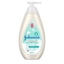 JOHNSON'S® CottonTouch™ 2в1 шампоан за коса и тяло
